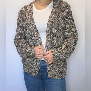 Neutral knit cardigan (new & never worn)